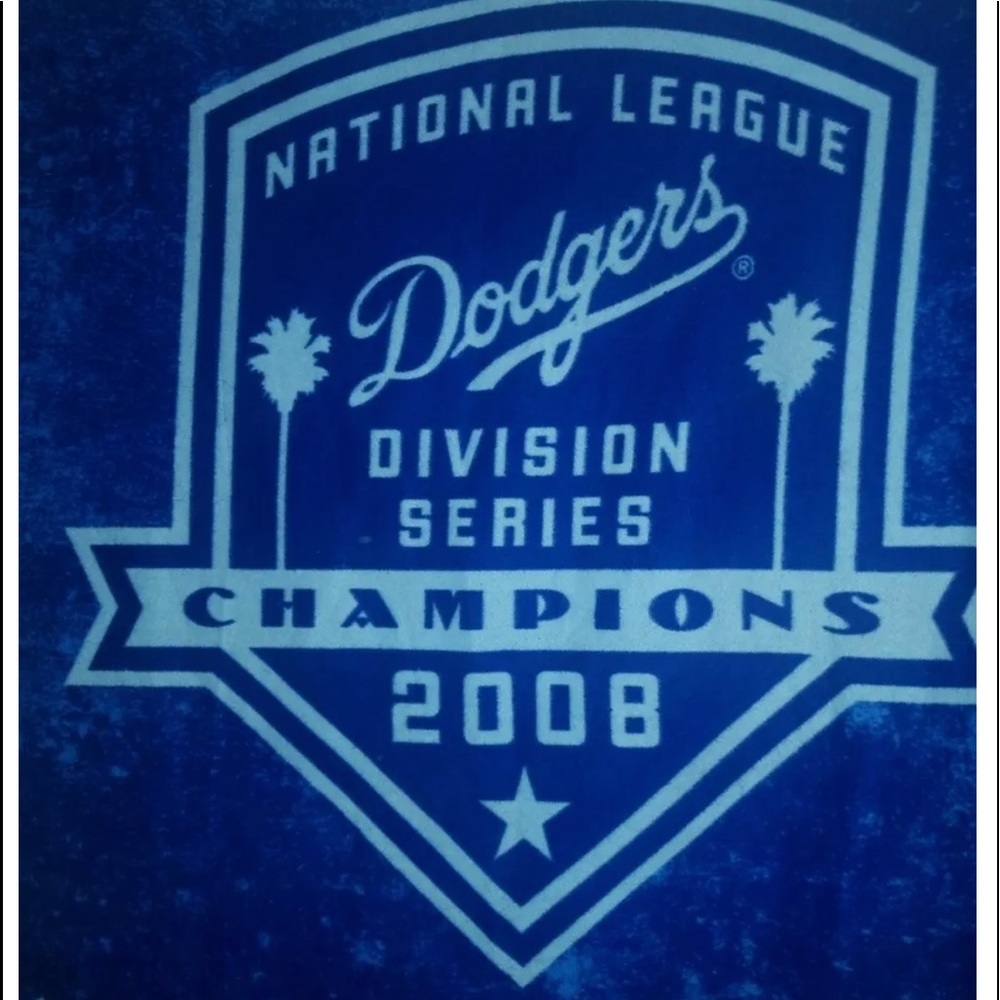 Los Angeles Dodgers 2008 Championship Blanket